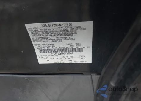 2013 Ford Taurus Sel from USA, damaged, VIN 1FAHP2E80DG187767